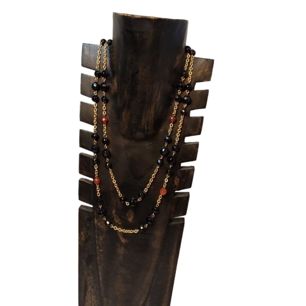 Multi Strands Versatile Long Necklace - image 2